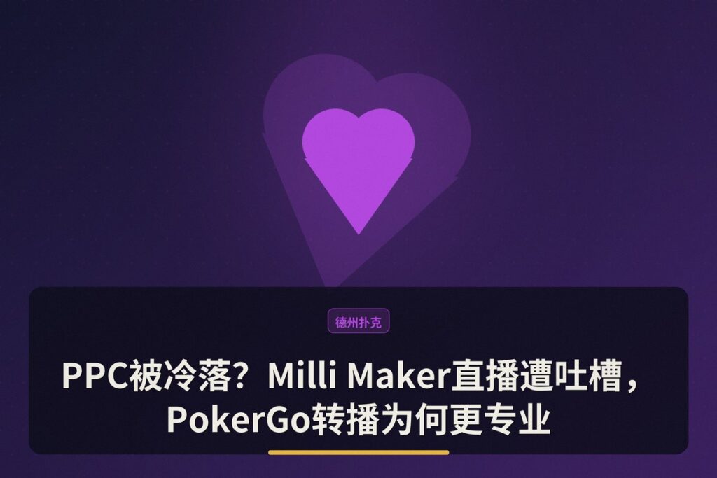 https://www.reddit.com/r/poker/comments/1udzblf/another_day_of_the_milli_maker_instead_of_the_ppc/ - PPC被冷落?Milli Maker直播遭吐槽,