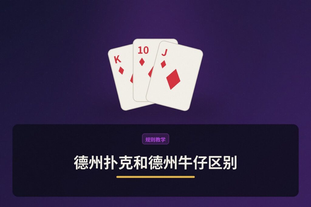 德州扑克和德州牛仔区别 - 德州扑克和德州牛仔区别:玩法、规则与策略全方位对比
