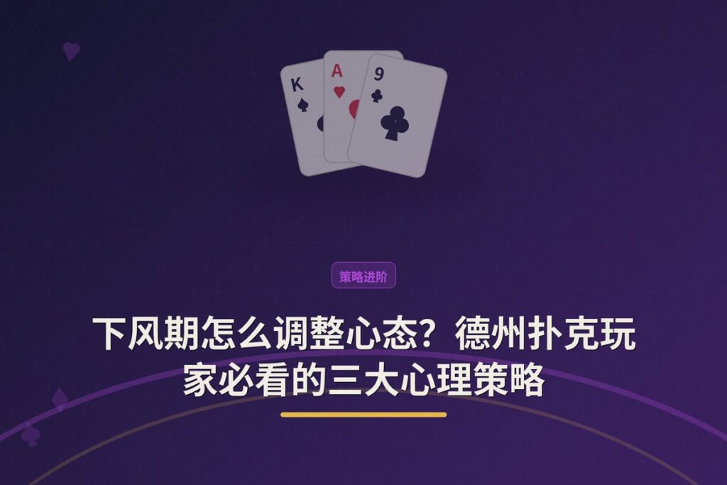 下风期怎么调整心态 - 下风期怎么调整心态?德州扑克玩家必看的三大心理策略