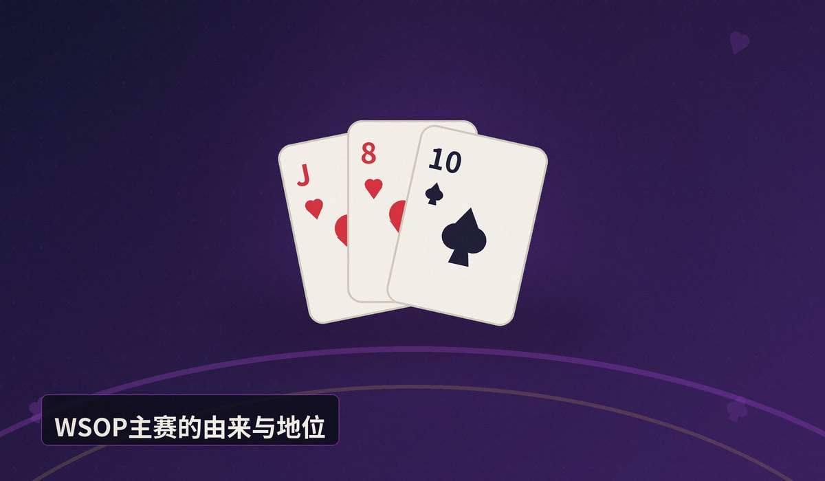 WSOP主赛是怎样的比赛 - WSOP主赛是怎样的比赛?从赛制到策略,一文读懂扑克最高殿堂